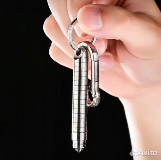 Титановая компактная ручка с стеклобоем