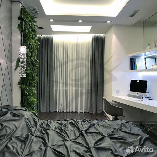 Дизайнерские шторы на заказ. Карнизы