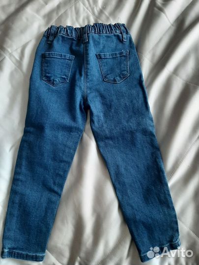 Джинсы для девочки 98