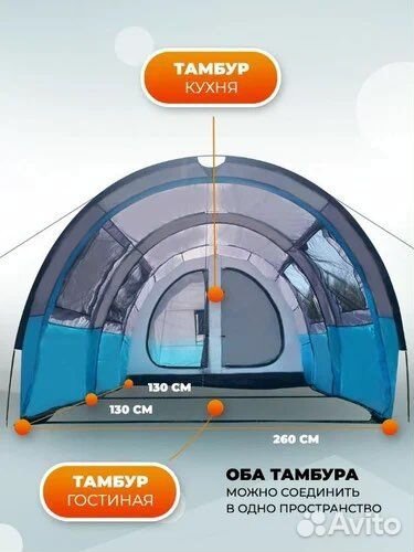 Палатка туннель