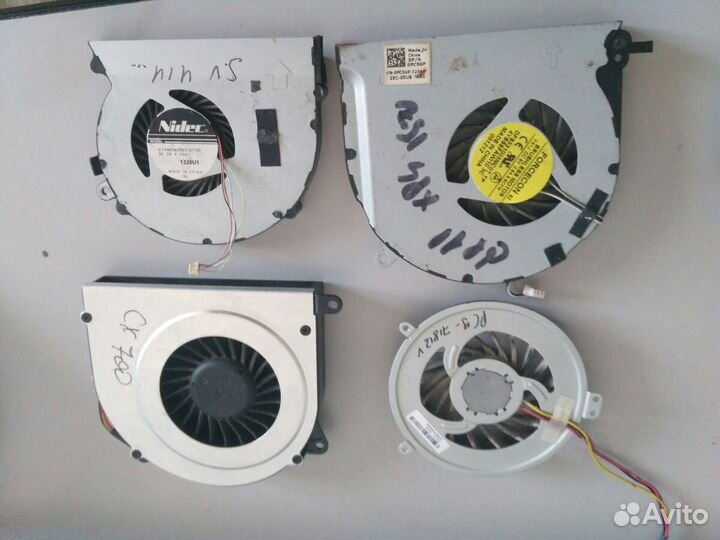 Оригинальные кулеры ноутбуков sony toshiba dell ms