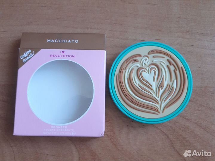 Бронзер I Heart Revolution tasty coffee новый
