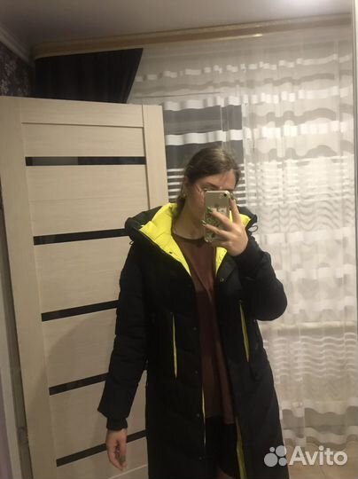 Пуховик зимний женский 44 46