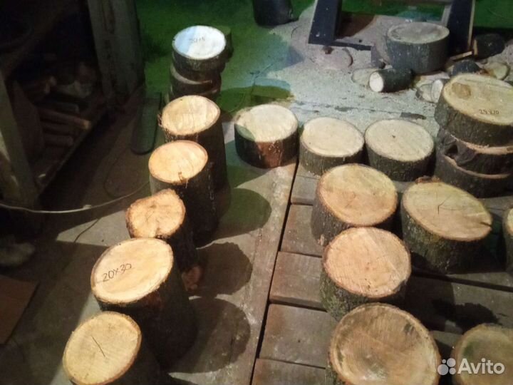 Липовые чурбачки для поделок спил дерева