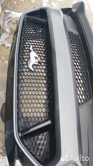 Бампер передний Mustang 6 GT рестайлинг