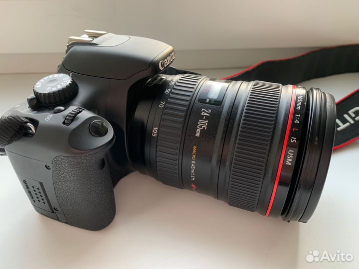 Фотоаппарат Canon EOS550D + EF 24-105mm f/4L IS US