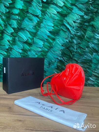 Сумка сердце alaia lux