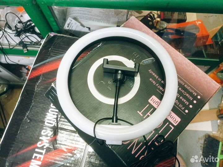 Кольцевая лампа 26 см