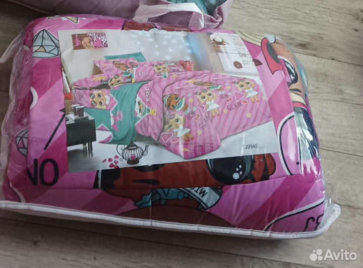 Новый Детский Комплект постельного белья