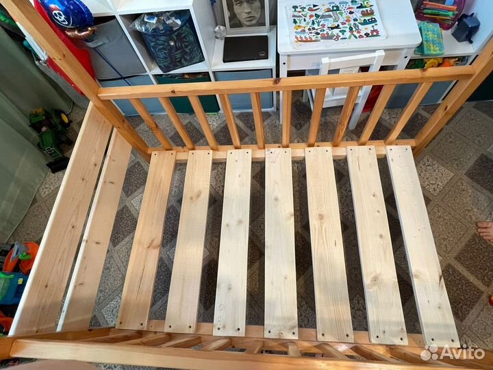 Детская кровать домик с матрасом