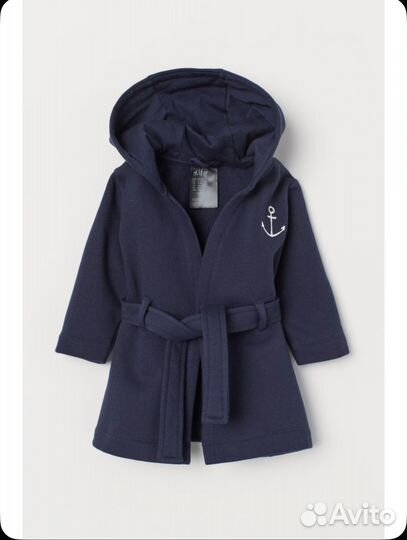 Халат для малышей Н&М для фотосессии 68