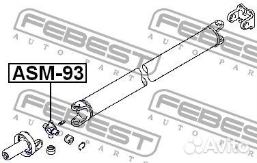 Крестовина карданного вала 30x55 / 85