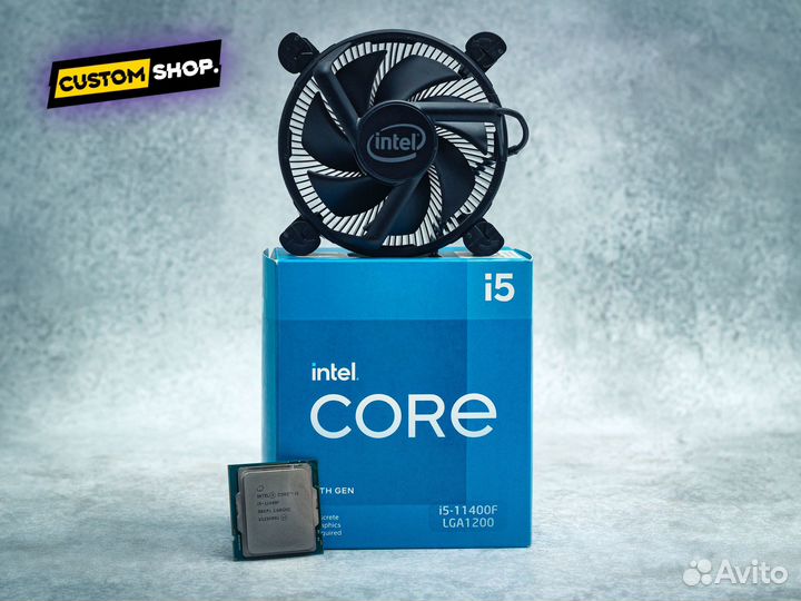 Core i5 11400F LGA 1200 BOX Гарантия DNS