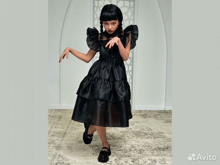 Платье Уэнсдей Адамс (Венсдей)