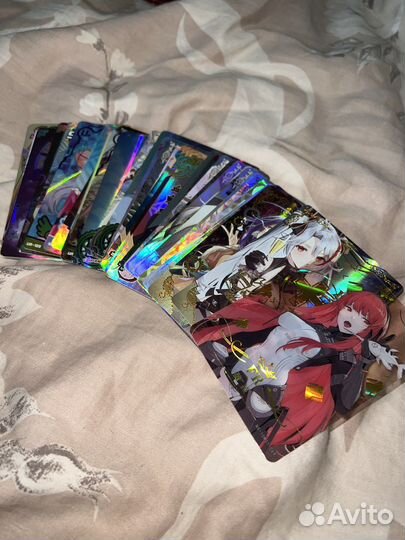 Коллекция аниме карточек