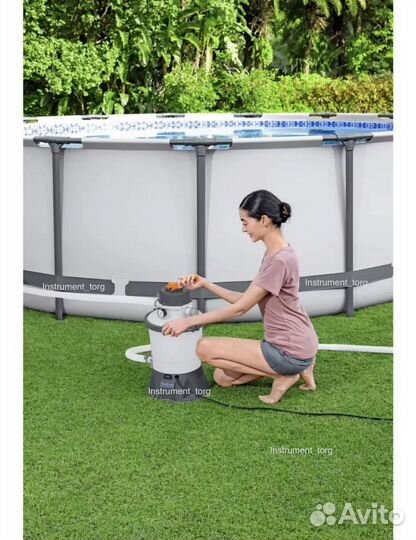 Песочный фильтр для бассейна 3028л/ч