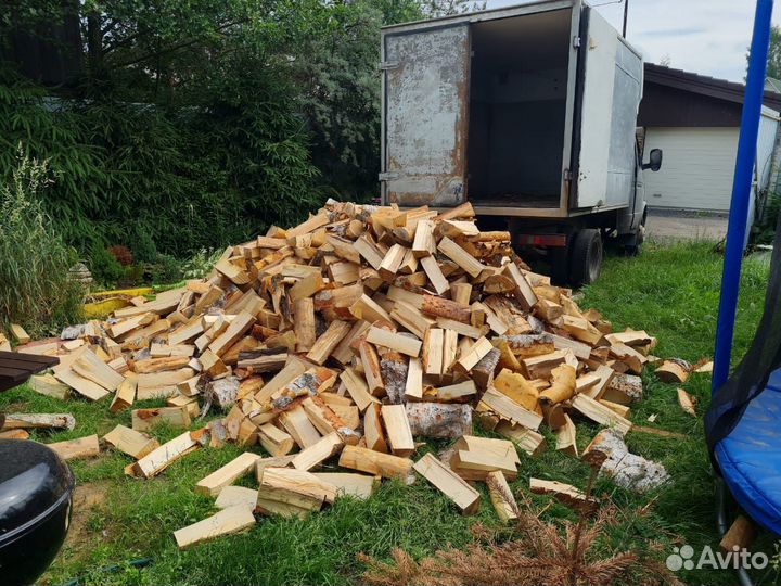 Дрова колотые березовые,ольховые,осиновые