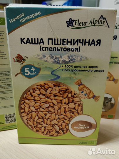 Каша fleur alpine пшеничная