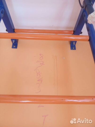 Шведская стенка, турник