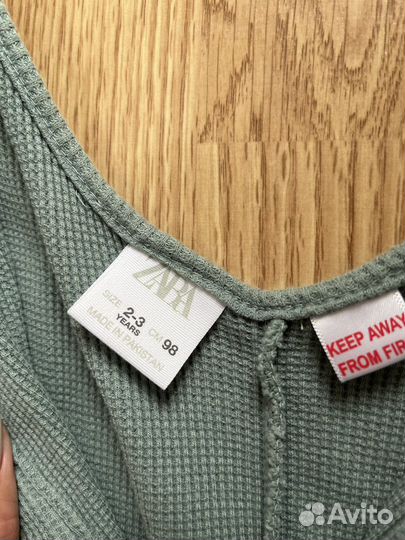 Комбинезон zara 98 для девочки