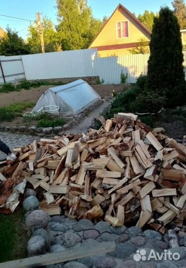 Дрова Осина подготовленные с доставкой любого объе