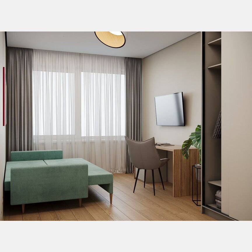 3-к. апартаменты, 67,8 м², 8/24 эт.