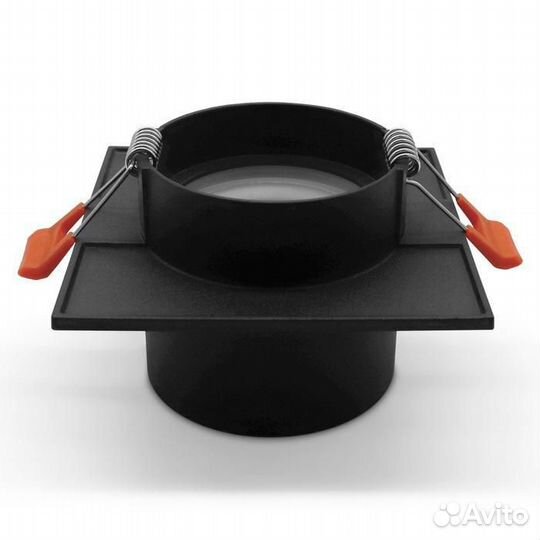 Светильник встраиваемый металлический и акриловый