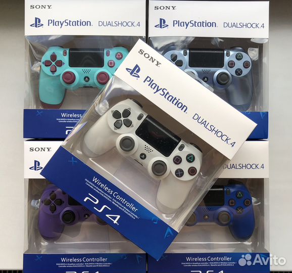 Джойстик PS4 Dualshock 4 v2 новый геймпад