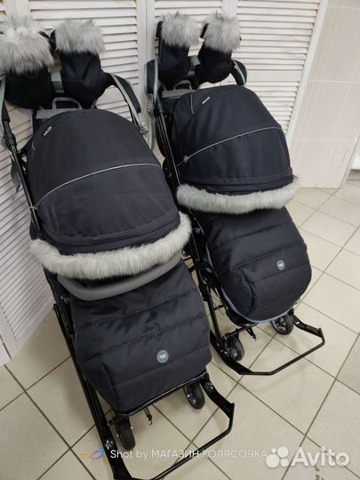 Новые санки-коляска Ника 7-5sk