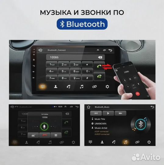 Штатная магнитола TS18 4/64 для Renault Logan 1