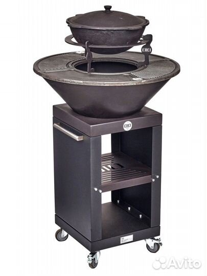 Гриль-очаг DIO square (75см)