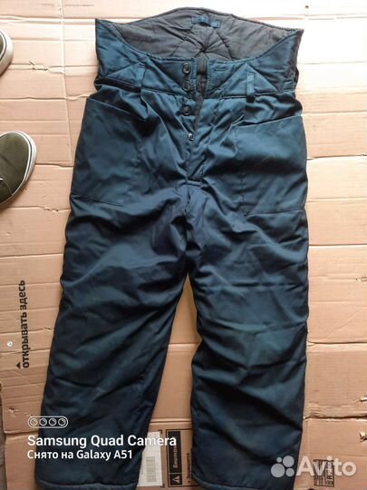 Ватные брюки