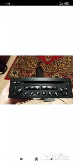 Штатная магнитола peugeot 206