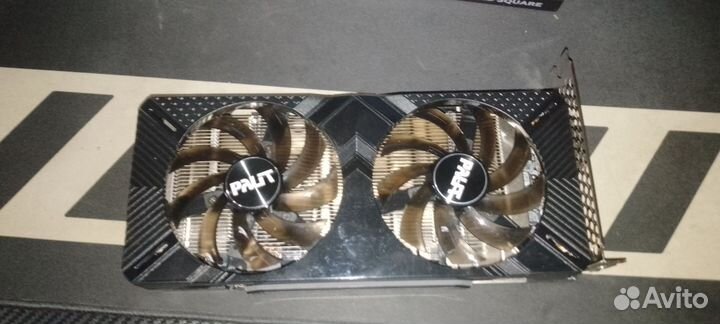 Видеокарта 2060 super palit dual / труп