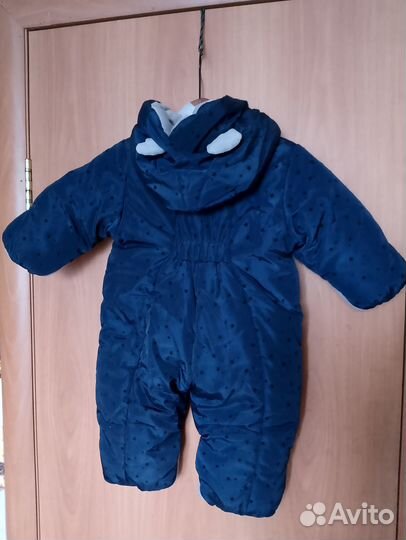 Комбинезон зимний на малыша, Baby Go, 74