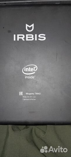 Планшет с клавиатурой виндовлс10 ирбис