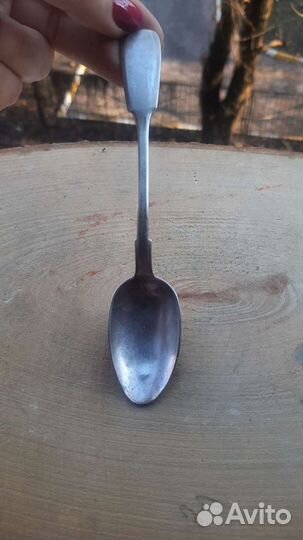 Коллекционная серебряная ложка Москва царская Росс