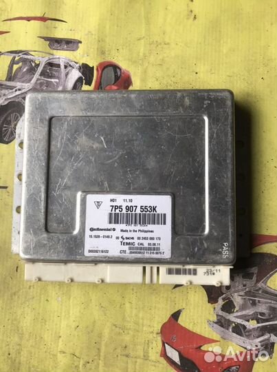 Блок управления подвески Porsche Cayenne Turbo 958