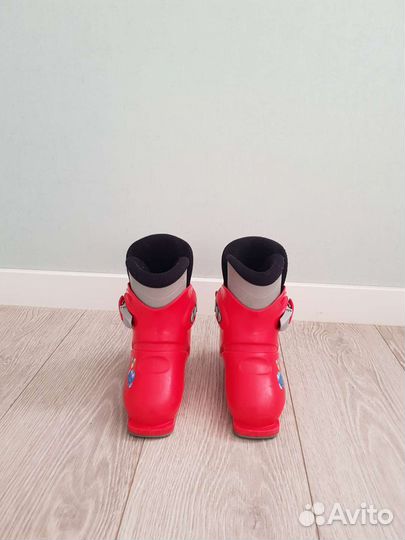 Детский горнолыжный комплект лыжи 100,ботинки 19.5