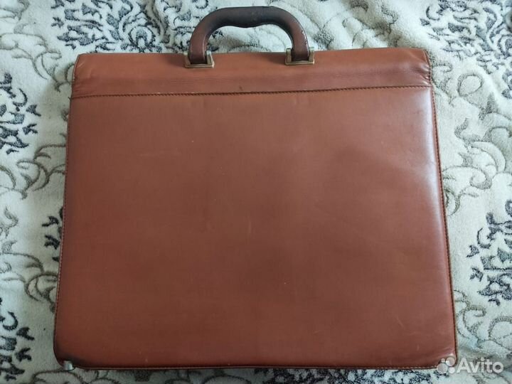 Мужской кожаный портфель Nobel