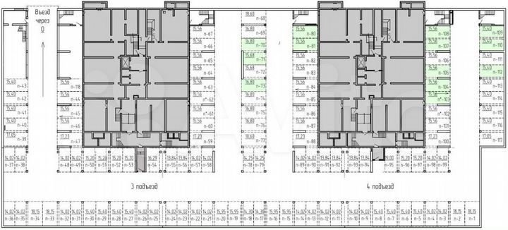 Машиноместо, 15 м²