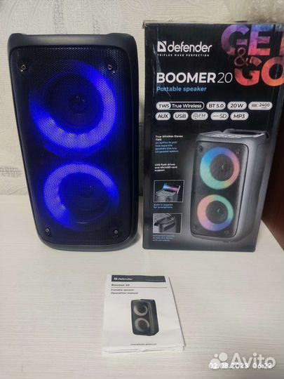 Портативная колонка boomer 20