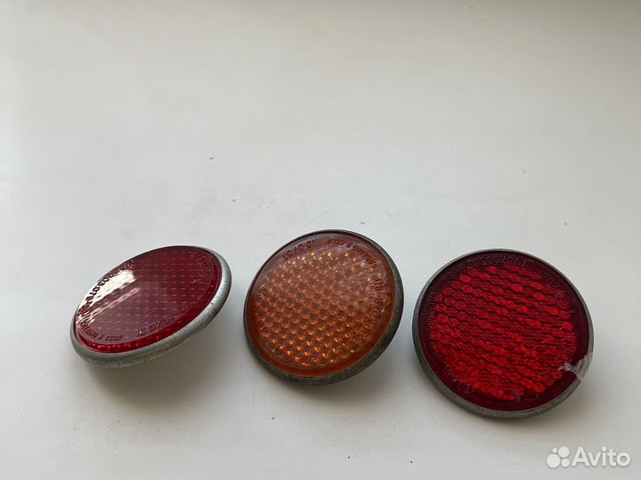 Катафоты на велосипед СССР 3 шт