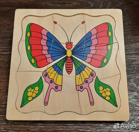 Деревянные пазлы