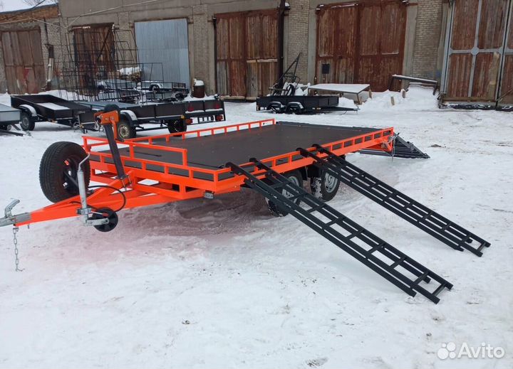 Двухосный прицеп 4000х2000 мм