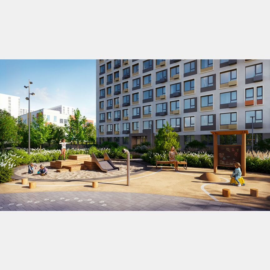 Квартира-студия, 29,8 м², 3/15 эт.