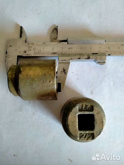 Головка торцовая ударная 6-гранная 27 мм СССР