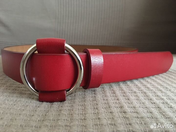 Ремень женский кожаный