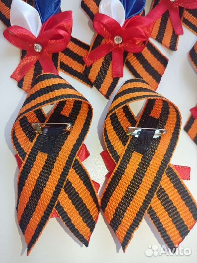 Георгиевская лента броши