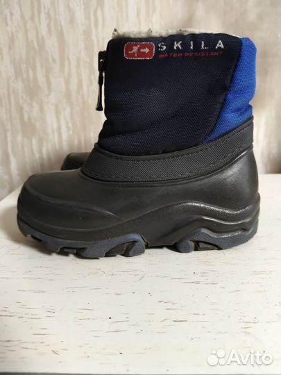 Сапожки зимние на мальчика 3 пары 24-25 р-ры